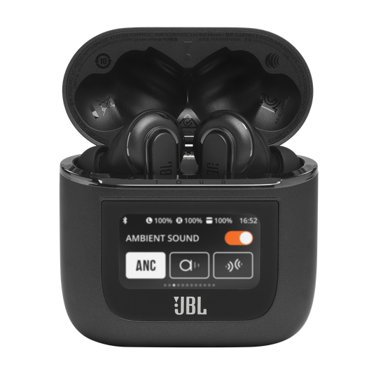 JBL Tour Pro 2 - Black - True wireless Noise Cancelling earbuds - Detailshot 5